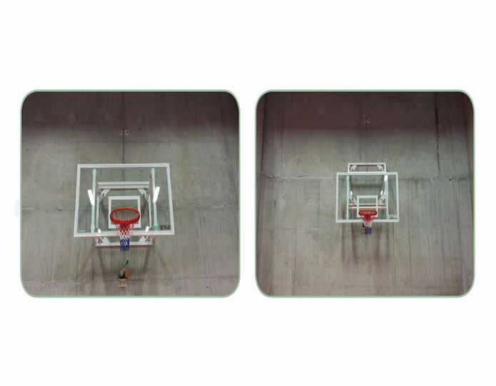 VS 004 / Duvardan Uzatmalı Basketbol Potası (Yukarı Katlanan)